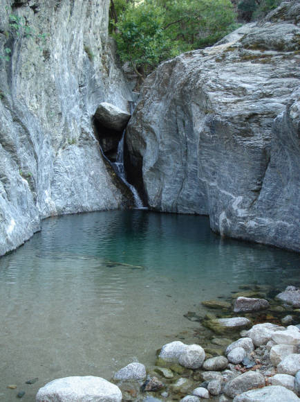 Waterval op Samothraki